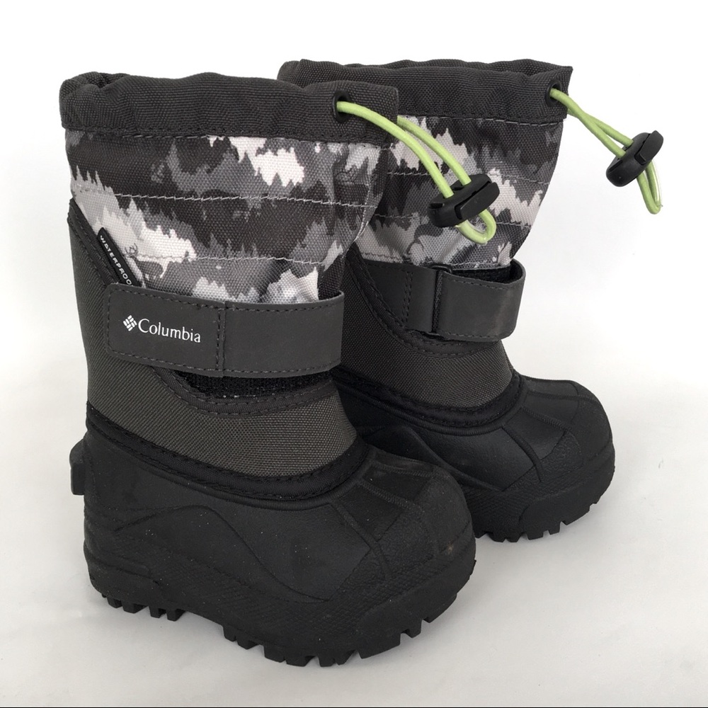 Columbia Waterproof Winter Sown Rain Boots Gray